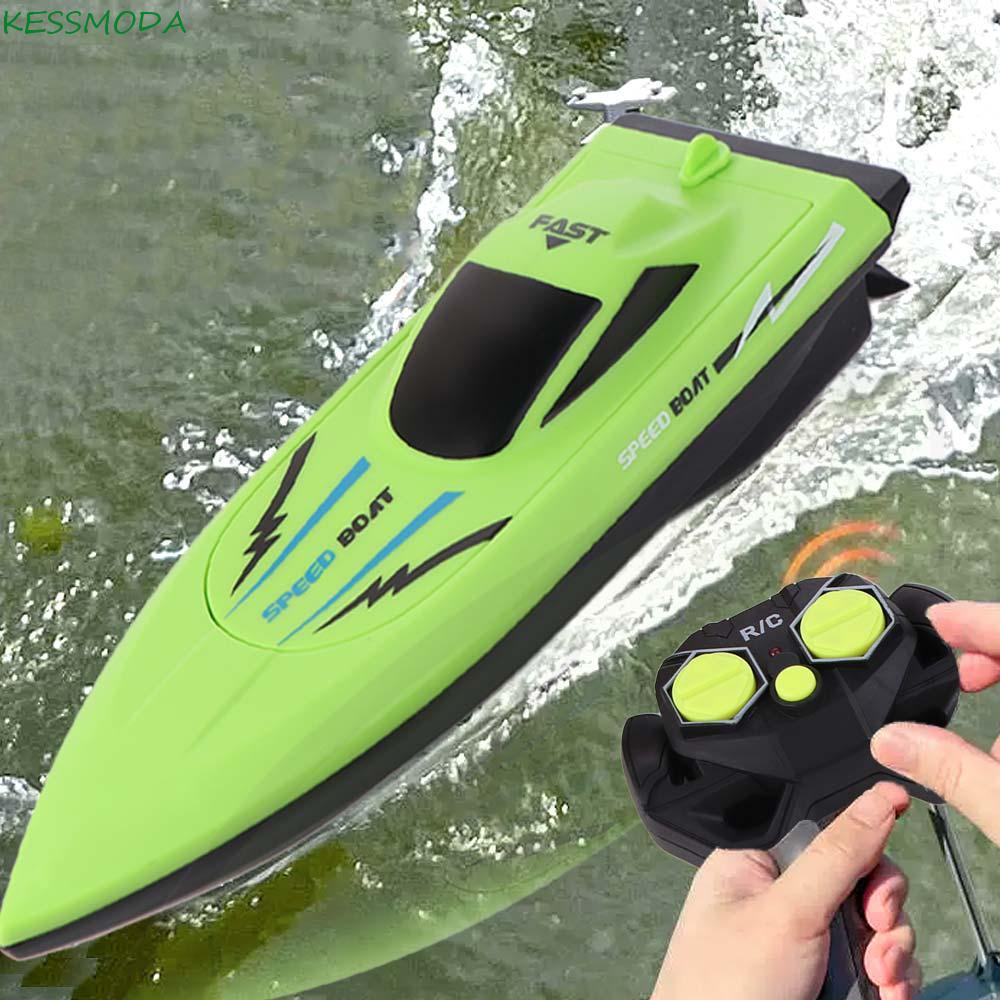 Barcos Kesselmanmoda Racer RC , Barco De Controle Remoto À Prova D'água De Alta Velocidade , Brinquedo De Lancha Sem Fio