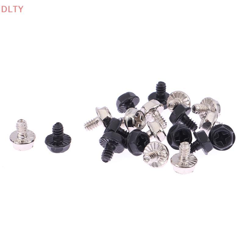 DL 100 Unidades Hexputer Dentado Caixa De PC Disco Rígido Parafusos De Montagem Da Placa-Mãe Para CD-ROM
