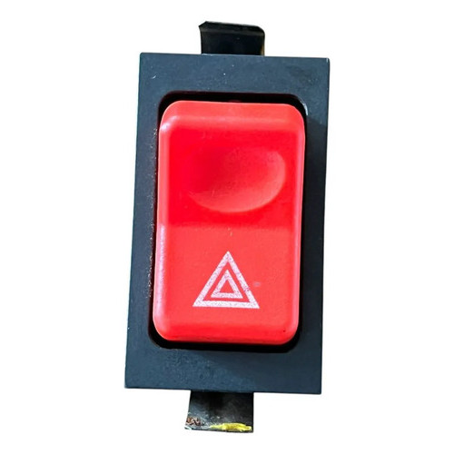 Botão Interruptor Pisca Alerta Ford Cargo 815 1317 1722 12v Preto