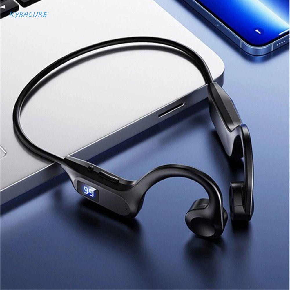 Fone De Ouvido Esportivo Bluetooth RYBACURE X7 , De Condução Óssea Sem Fio Viva-Voz , Fones