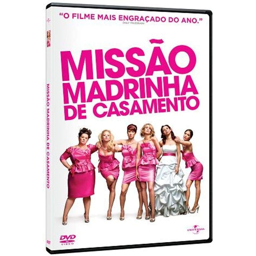 DVD MISSÃO MADRINHA DE CASAMENTO direção PAUL FEIG