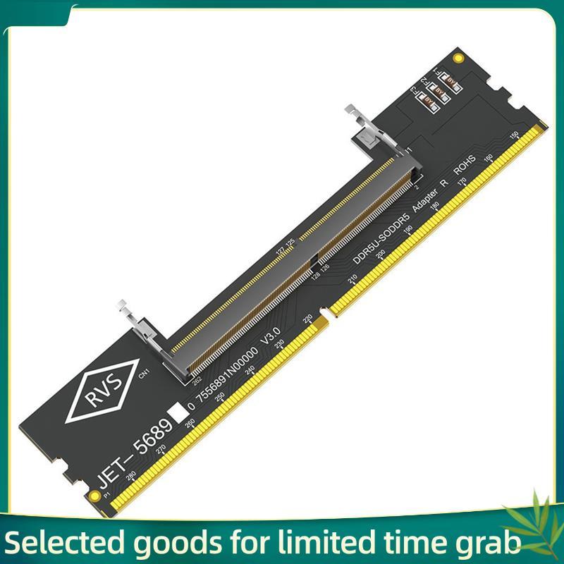 Memória DDR5 Atualizada Para Laptop , SO DDR5 UDIMM , Adaptador De Mesa , Testador De , Conversor DDR