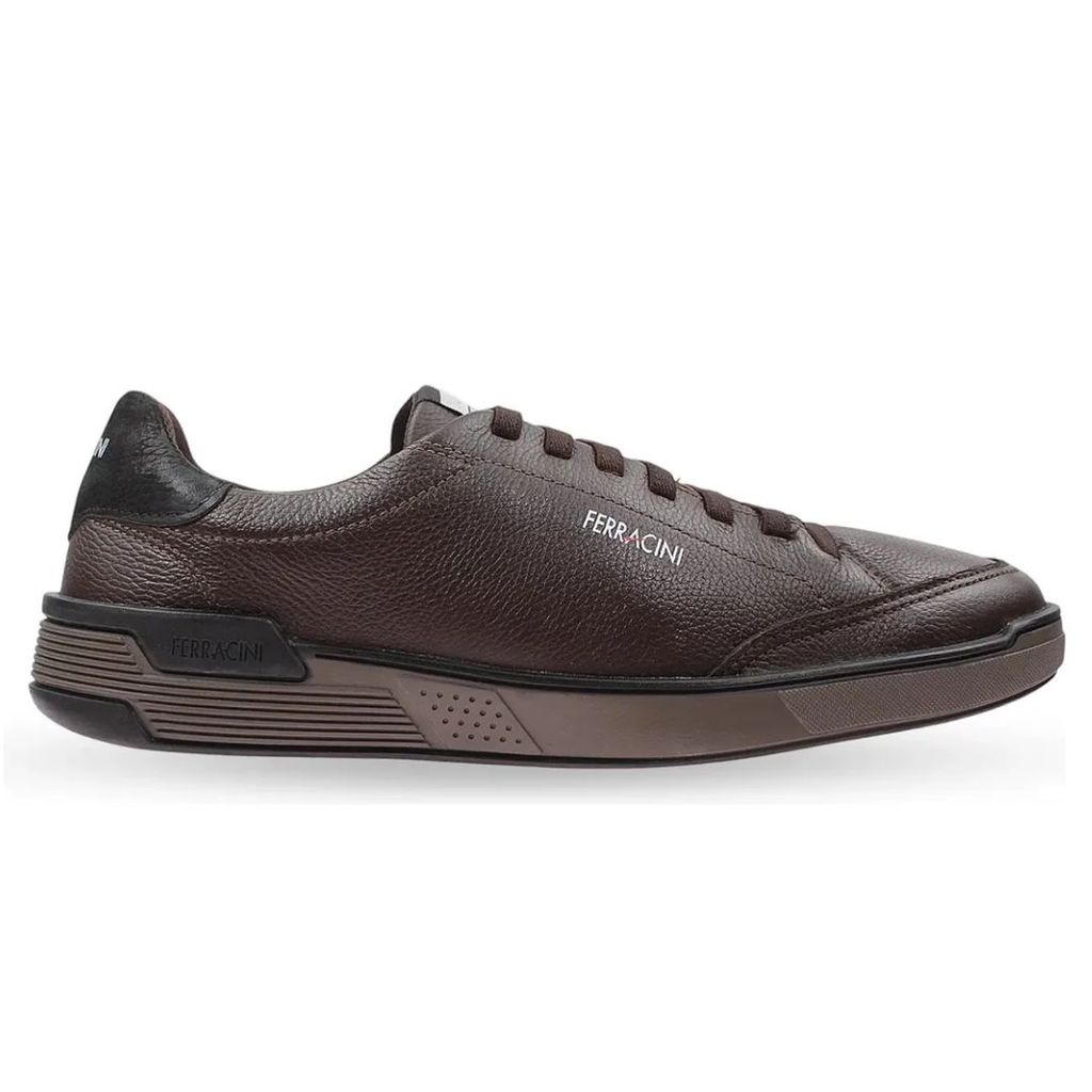 Sapatenis Ferracini Café Masculino Original 7970-720
