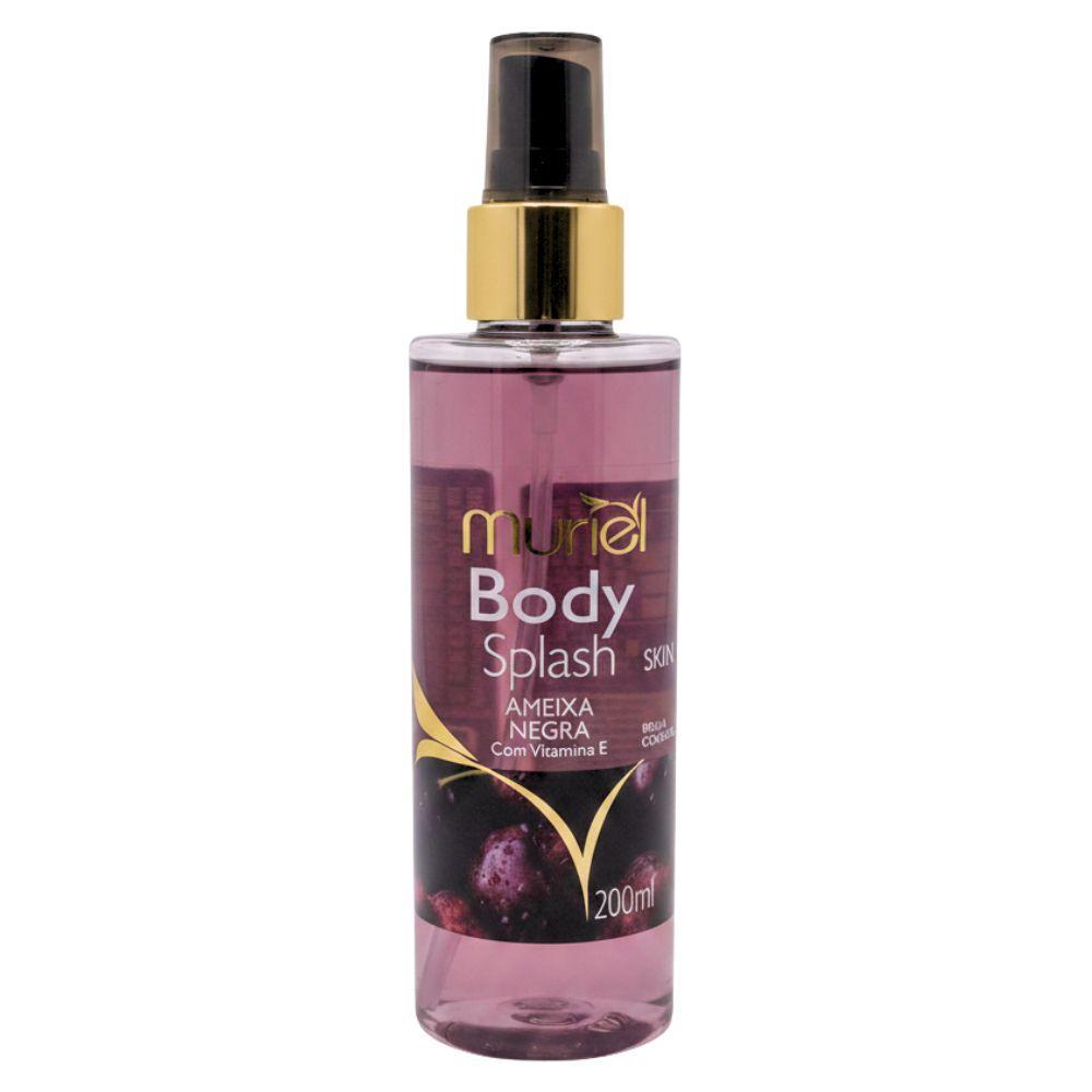 Body Splash Muriel Skin Ameixa Negra Com Vitamina E 200ml