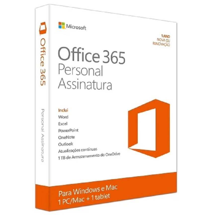 Microsoft Office 365 Personal - licença de assinatura ( 1 ano )