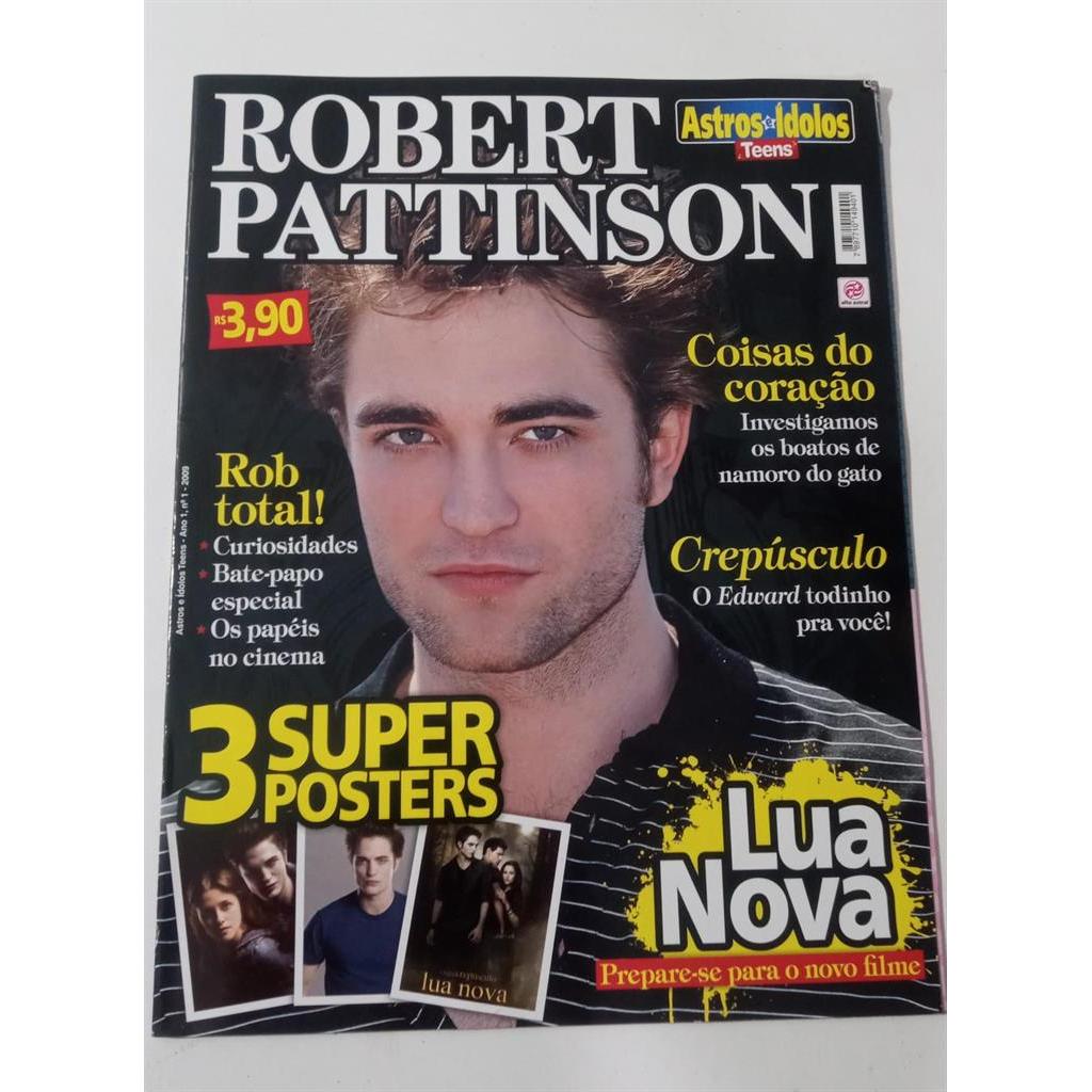 Revista Astro e Idolos Teen nº 01 - Robert Pattinson - Serie Crepusculo - Lua Nova autor Serie Crepusculo - Revista Astr