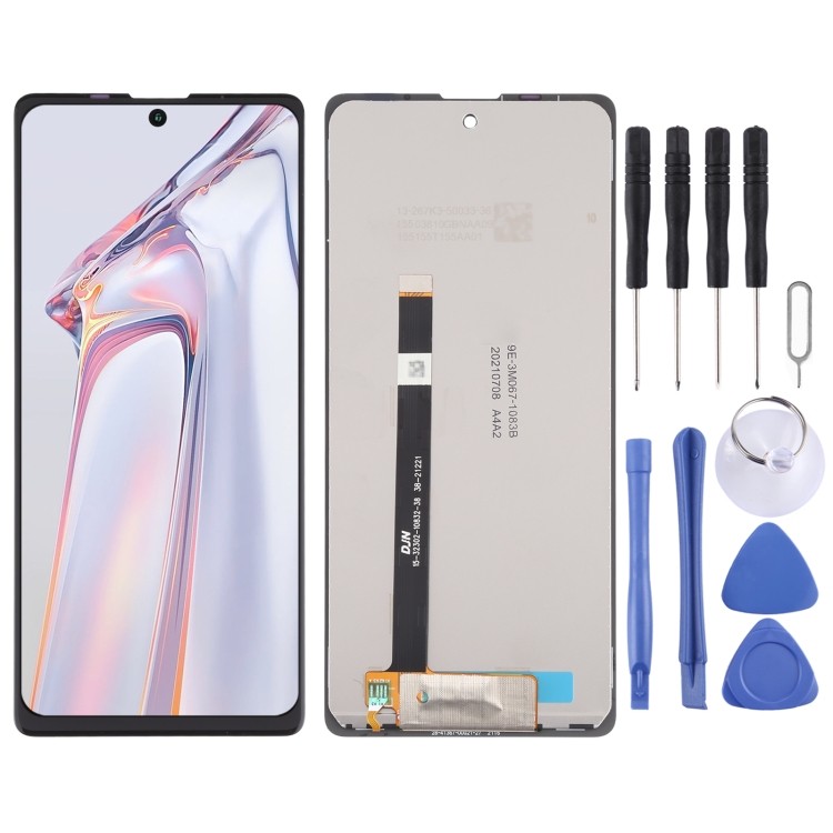 Nova Tela LCD E Conjunto Completo De Digitalizador Para Blackview A100 (Preto)
