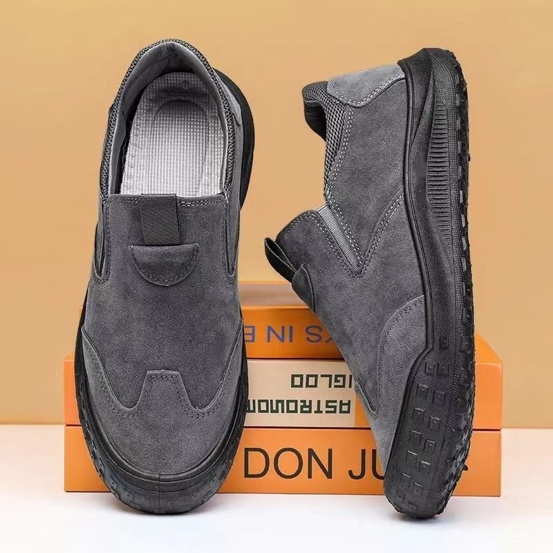 2025 sapatos masculinos outono respirável sapatos canteiro de obras trabalho resistente ao desgaste sapatos masculinos a