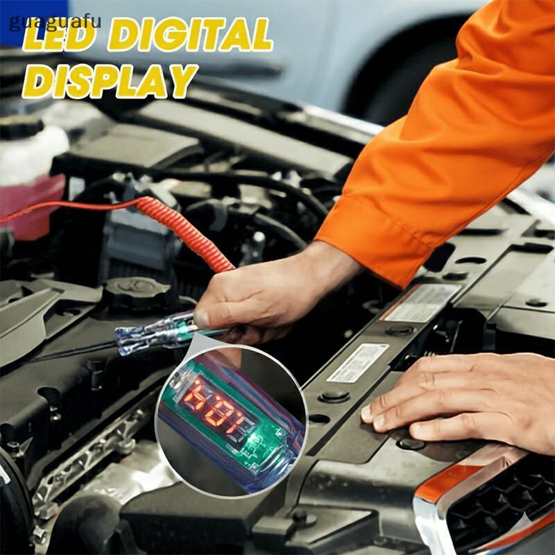 [Gua] Caneta De Sonda Digital Para Testador De Circuito De Tensão 3V 120V Com Display LED Ferramenta De Detecção De Falh