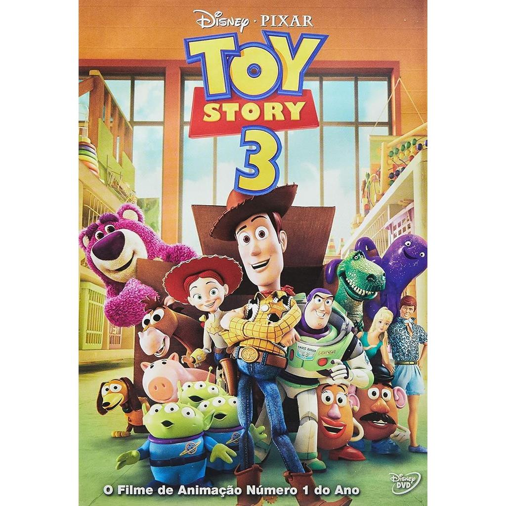 DVD Toy Story 3 direção Lee Unkrich