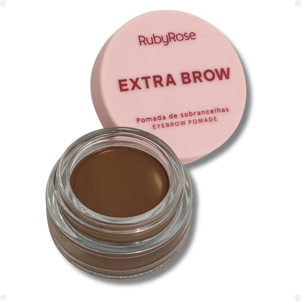 POMADA MODELADORA DE SOBRANCELHAS RUBY ROSE EXTRA BROW HAZEL