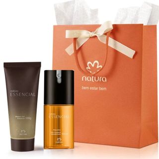 Kit Presente Dia dos Pais Natura Essencial Clássico Deo Corporal + Shower Gel
