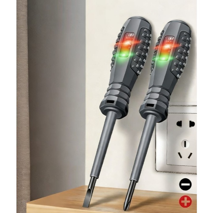 Caneta de teste elétrica com Sensor inteligente, ferramenta para eletricista com chave de fenda indicadora
