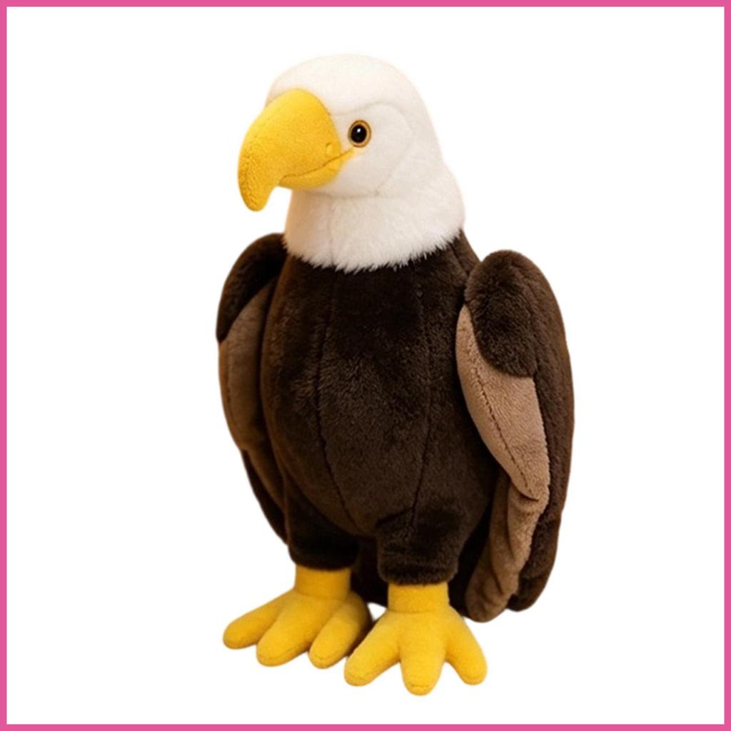 Águia De Pelúcia Estátua Realista Companheiro De Dormir Animal Boneca Macia Para Meninos Meninas Adolescentes Sofá Cama