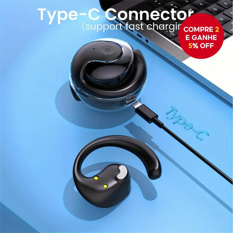 Fones De Ouvido T2 AI Tradutor TWS Sem Fio Bluetooth 5.4 Tradução De Idioma Em Tempo Real HiFi Sound HD Chamada À Prova