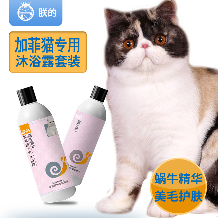 My Garfield Gel de banho dedicado Condicionador de cabelo grátis Shampoo para animais de estimação Gel de banho para gat