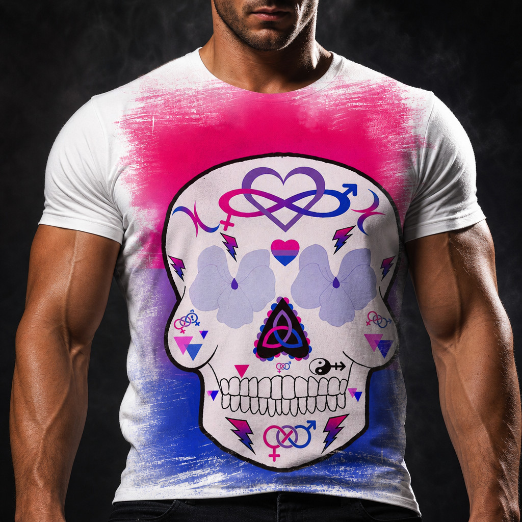 Camisa Camiseta Caveira Girl Lgbt Lesbica