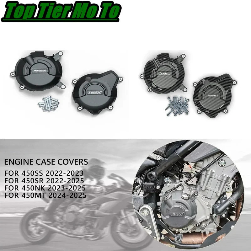 Capa De Proteção Do Motor Modificada Nova Adequada Para CF-MOTO 450SS 450SR 450NK 450MT 2022-2025