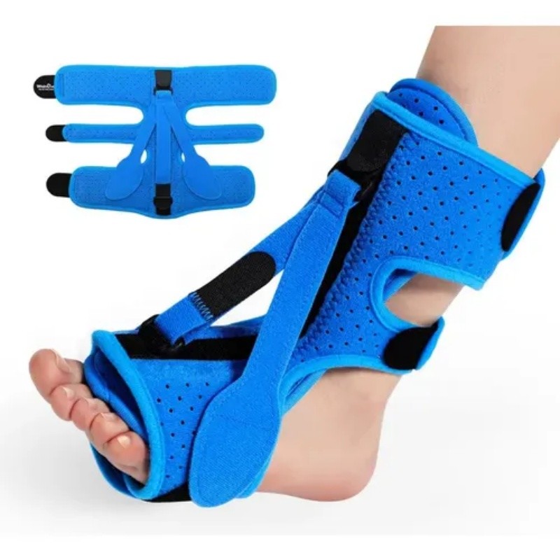 Órtese para pé caído, tala para fascite plantar, tala de fixação noturna, tala de suporte para dor no calcanhar