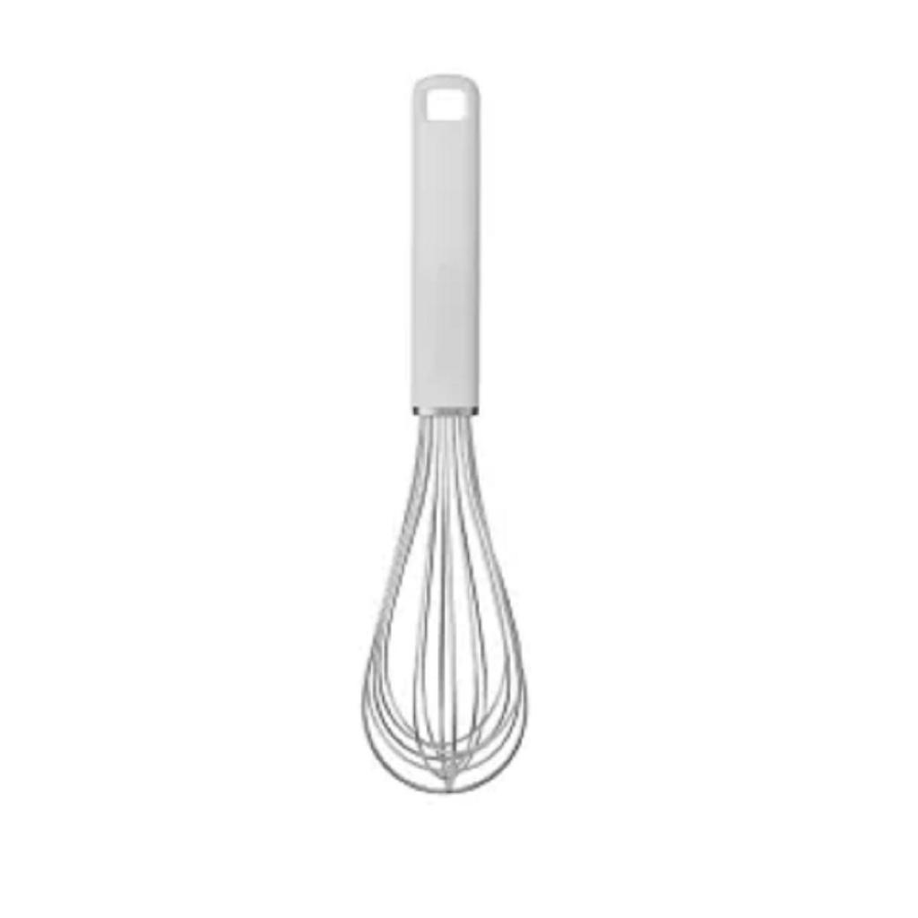 Fouet Batedor de Ovos Profissional Cozinha Branco KitchenAid Prático Leve