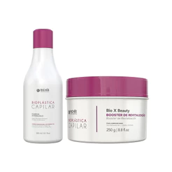 Kit Sh. Antirresíduo e Repositor de Massa Bio Bioplástica 250g
