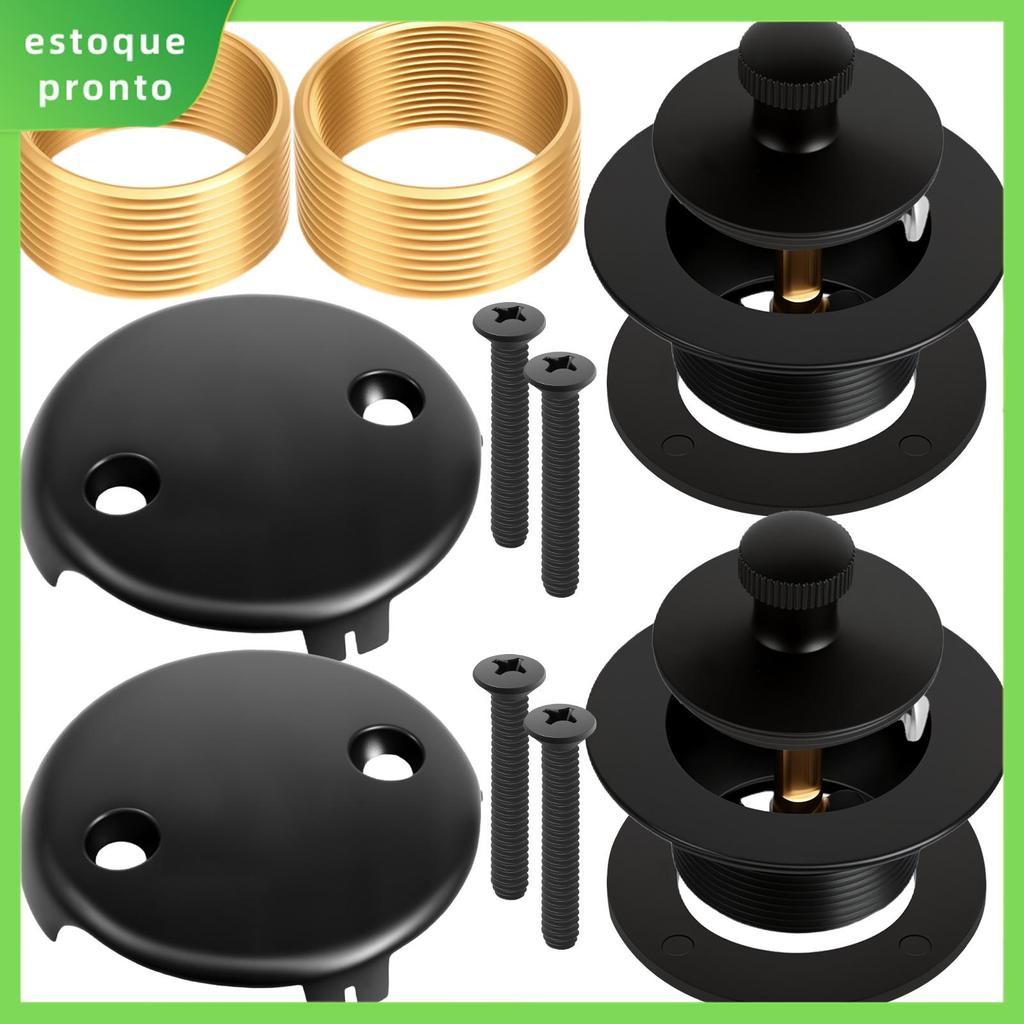 Torção Banheira Dreno Substituição Polido Rolha Plug Com Parafusos Para Padrão Dos Eua SHOPSKC5145