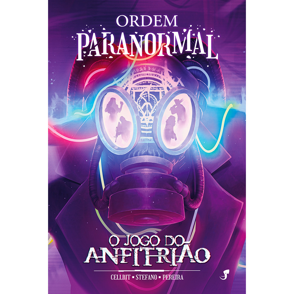 Capa do livro Comics - Ordem Paranormal - O Jogo do Anfitrião - Editora Jambô