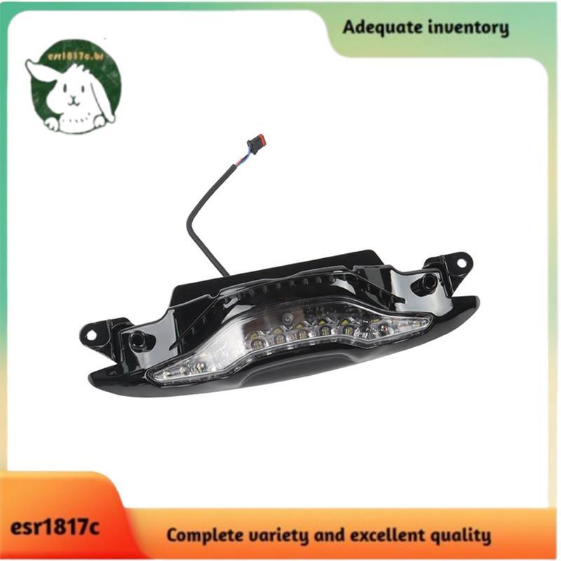 Frente Inferior Carenagem LED Luzes De Sinalização 3 Indicadores Para CVO Road Glide FLTRX Limitado Trike Lâmpada Preta