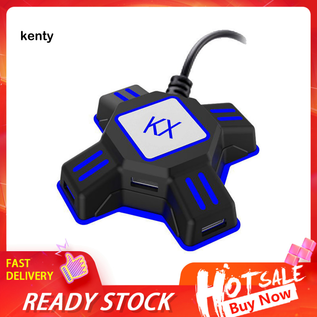 Adaptador kT Portátil Forte Compatibilidade Leve Conversor De Teclado De Mouse Para Jogos XBOX/Switch/PS3