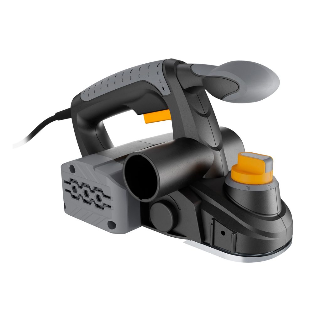 WAP Plaina Elétrica Para Madeira WAP WF PE01 760W 16.000 RPM Com Empunhadura Auxiliar Emborrachada
