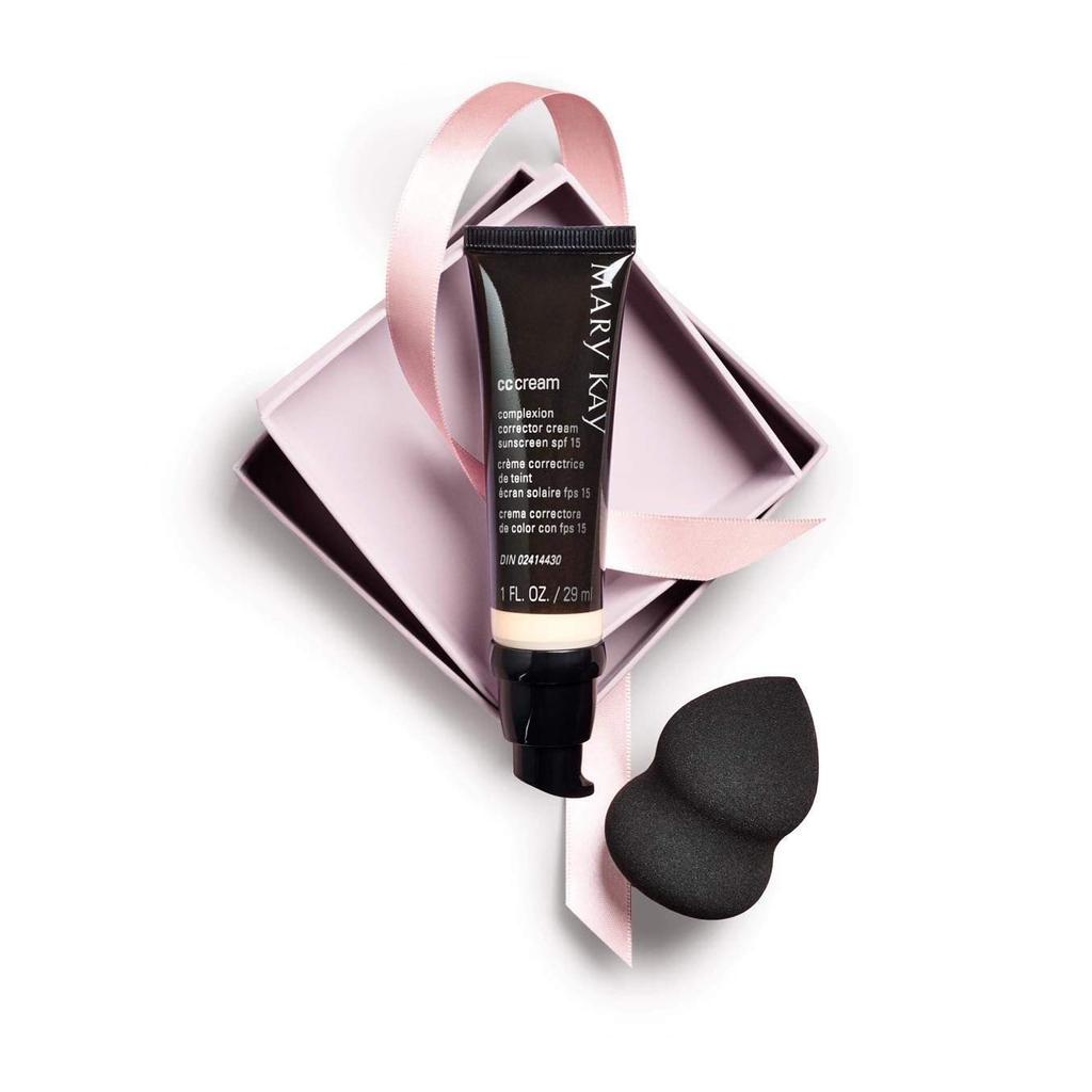 Creme CC Mary Kay Leve a Médio - Hidratante para Todos os Tipos de Pele com FPS 15 (Versão Original)