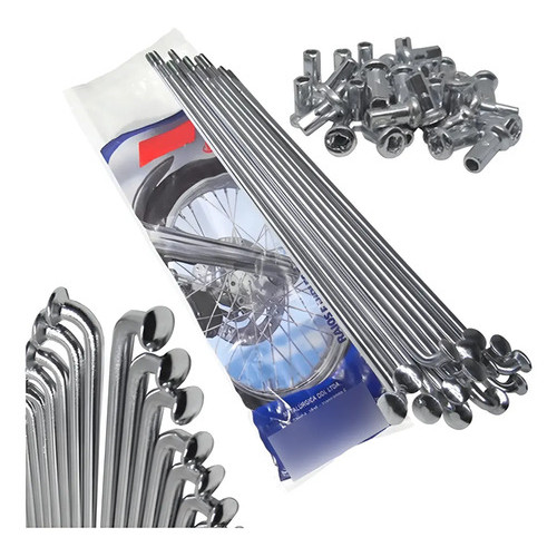 Jogo Raio Ddl 4mm Inox Dianteiro Titan Fan 36 Unidades Disco Dianteiro