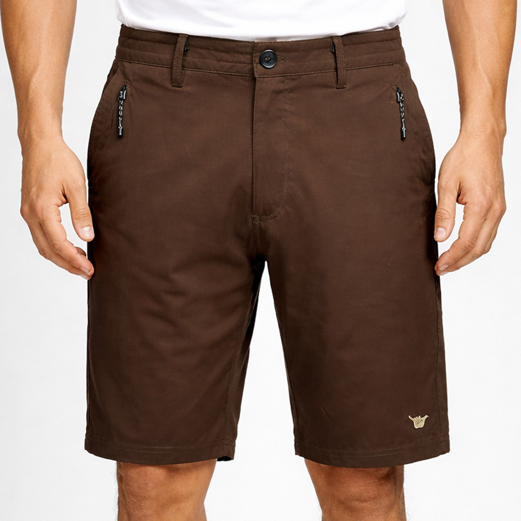 Bermuda Hang Loose Core Marrom