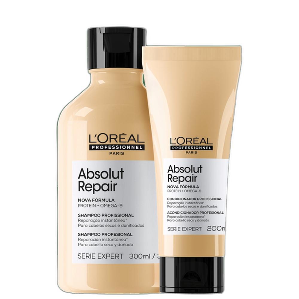 Kit L'Oréal Professionnel Serie Expert Absolut Repair Gold Quinoa + Protein Duo (2 Produtos)