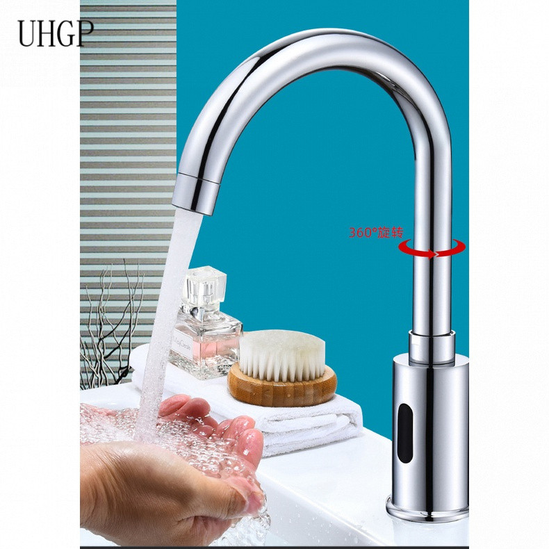 Torneira Inteligente com Sensor Infravermelho, Torneira Automática para Cozinha D6690