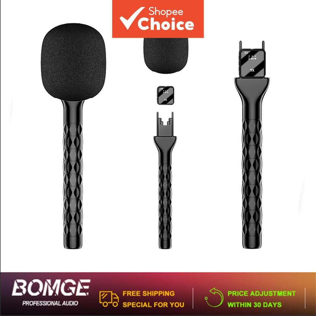 BOMGE S1 Kit de limpeza para suporte de microfone sem fio portátil compatível com receptor Rode Wireless Go II Pro Max