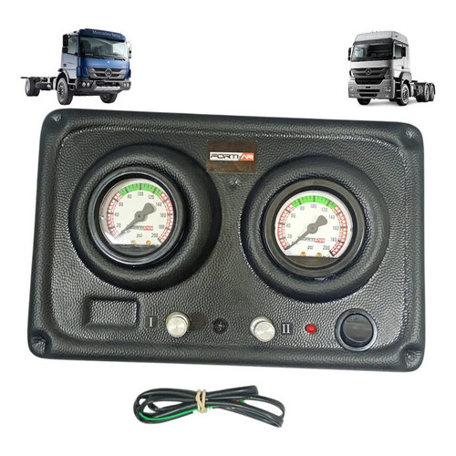 Painel Rodoar Mercedes Benz Axor Console Atego Fort Ar Preto Preto