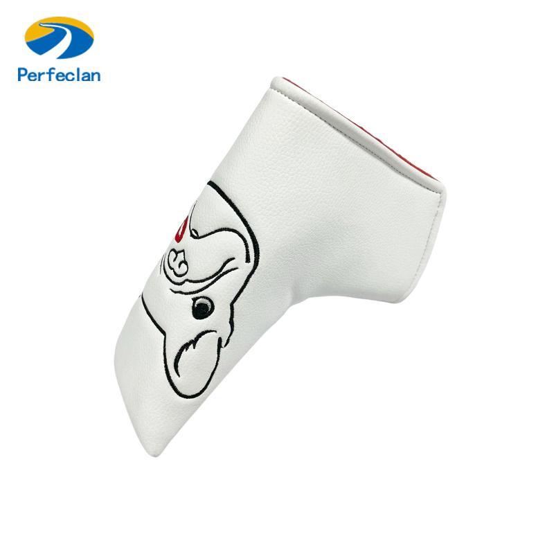 Perfeclan Capas Para Cabeça De Taco De Golfe De Couro PU , Meias À Prova D'água , Protetor De Durável , Lâmina , Cabem N