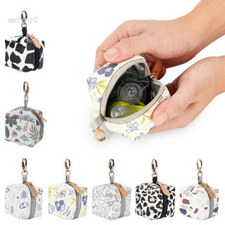 Yunxing 2 Bolsa Porta Chupeta Multifuncional Feita de Couro PU Pode Conter 2 Chupetas 89LG