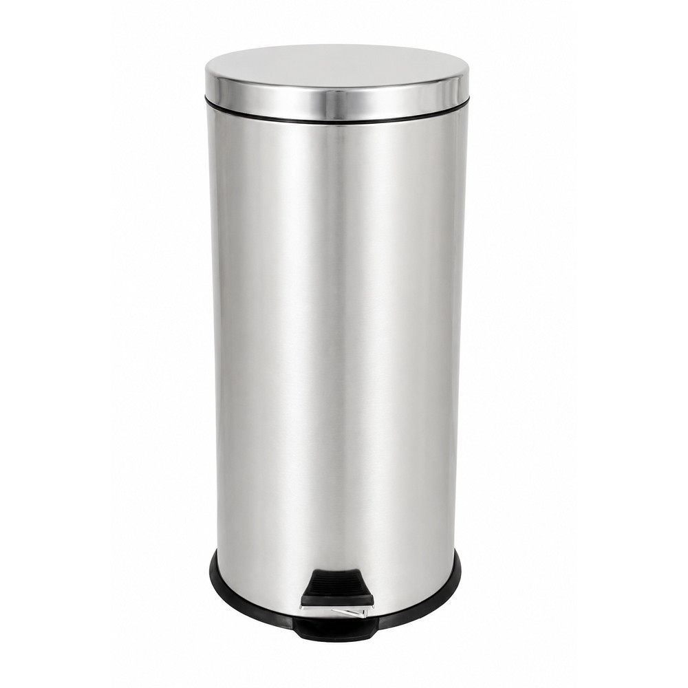 Lixeira Inox com Pedal e Balde 30 Litros SuperPro Bettanin
