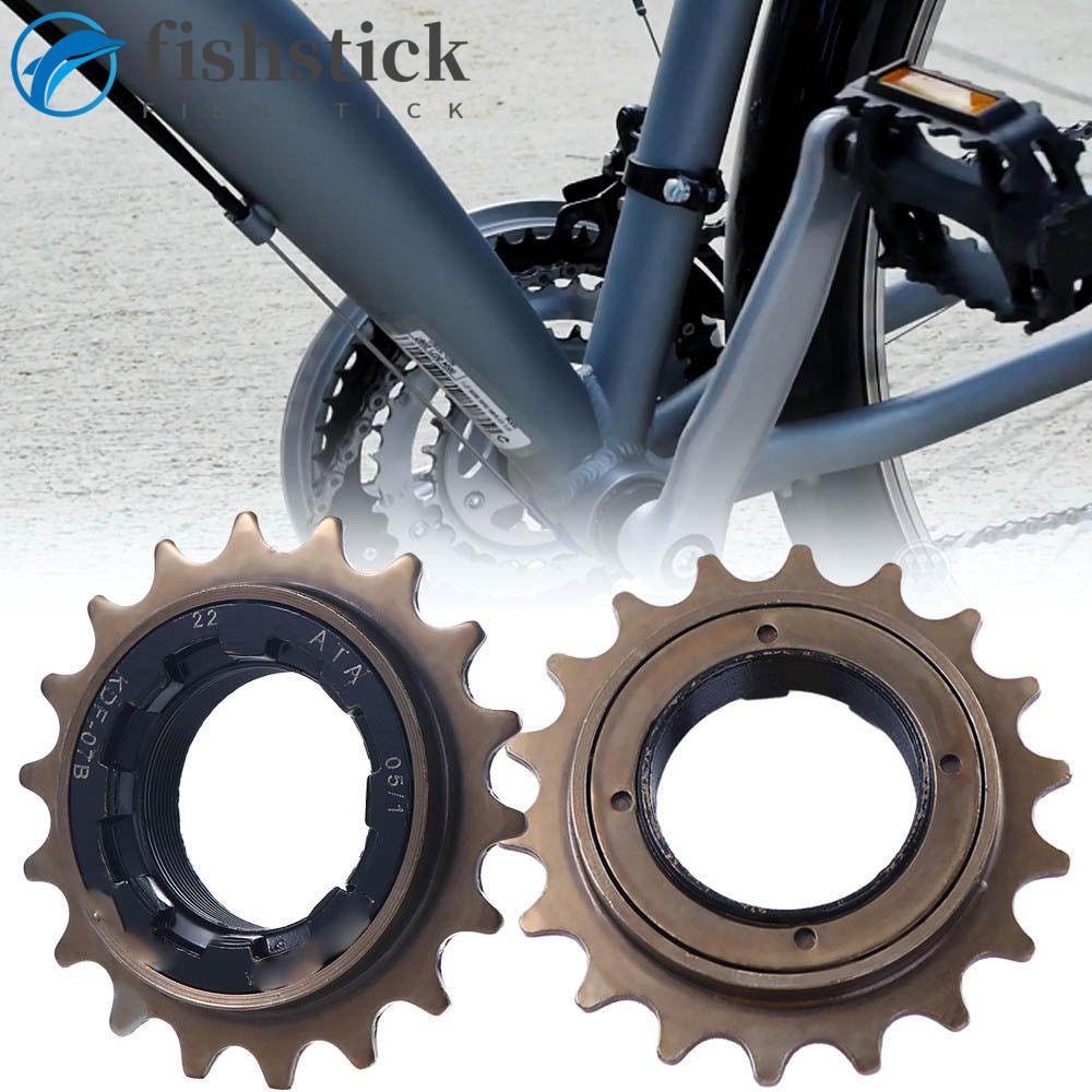 FISHSTICKA Bicicleta Roda Livre Engrenagem Fixa Volante Monolítico Peças De Ciclismo Aço BMX Estrada 34mm Dentada