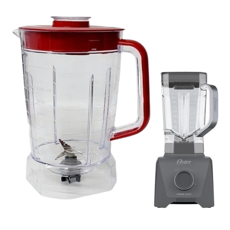 Jarra Liquidificador Oster Power 1100 Full OLI Q605 Copo Acrílico Compatível Alta Qualidade