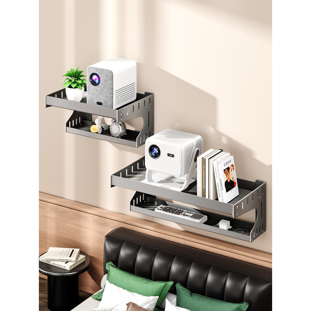 Suporte para projetor Prateleira de cabeceira montada na parede adequada para Xiaomi Nuts Jimmy Dangbei Xiaoming Epson S