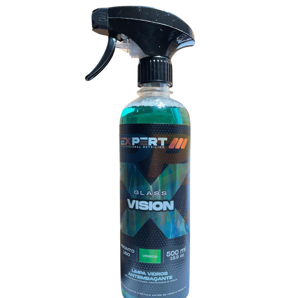 Limpador De Vidro Automotivo Antiembaçante Glass Vision 500ml Expert