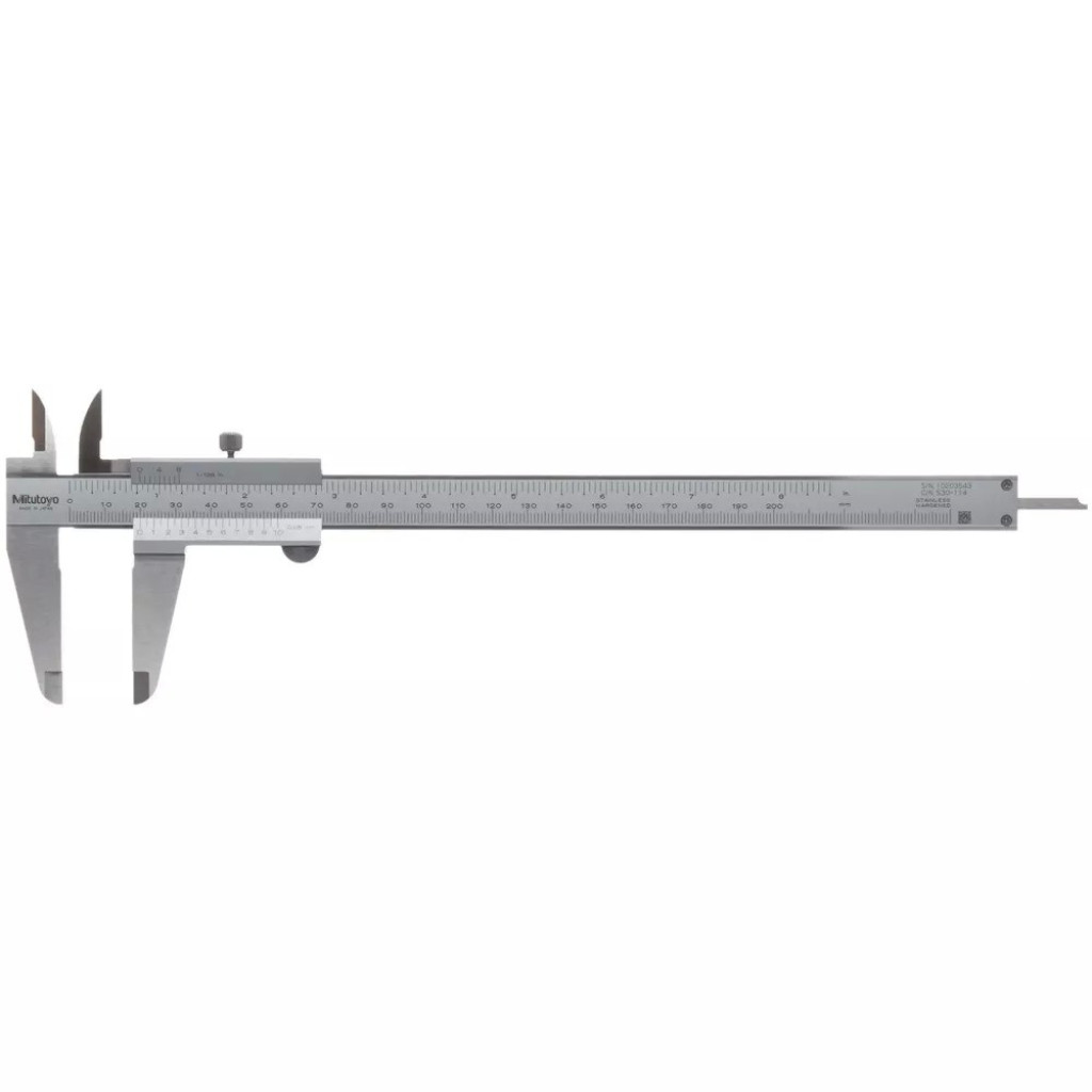 Paquímetro mecânico  Mitutoyo 200mm x 0,02mm 530-118