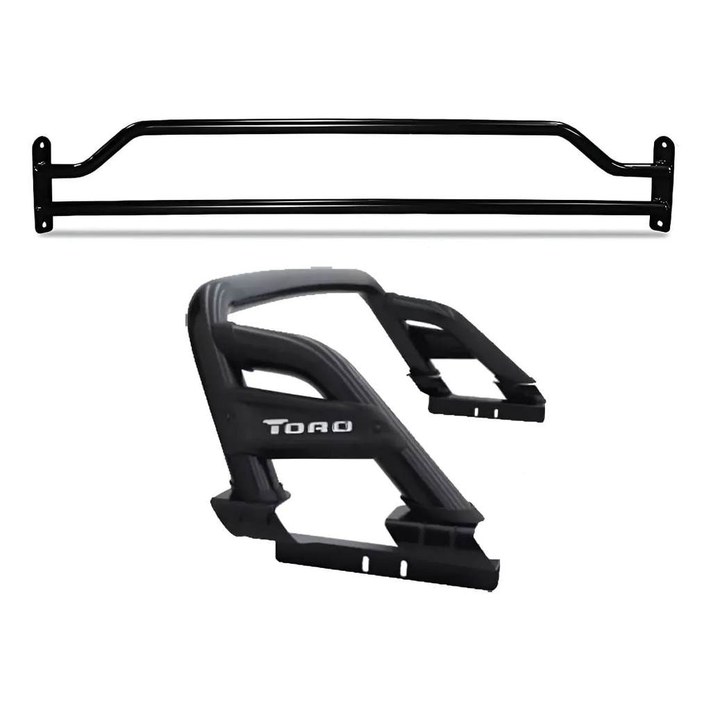 SANTO ANTÔNIO + GRADE DE PROTEÇÃO FIAT TORO PRETO 2016-2022