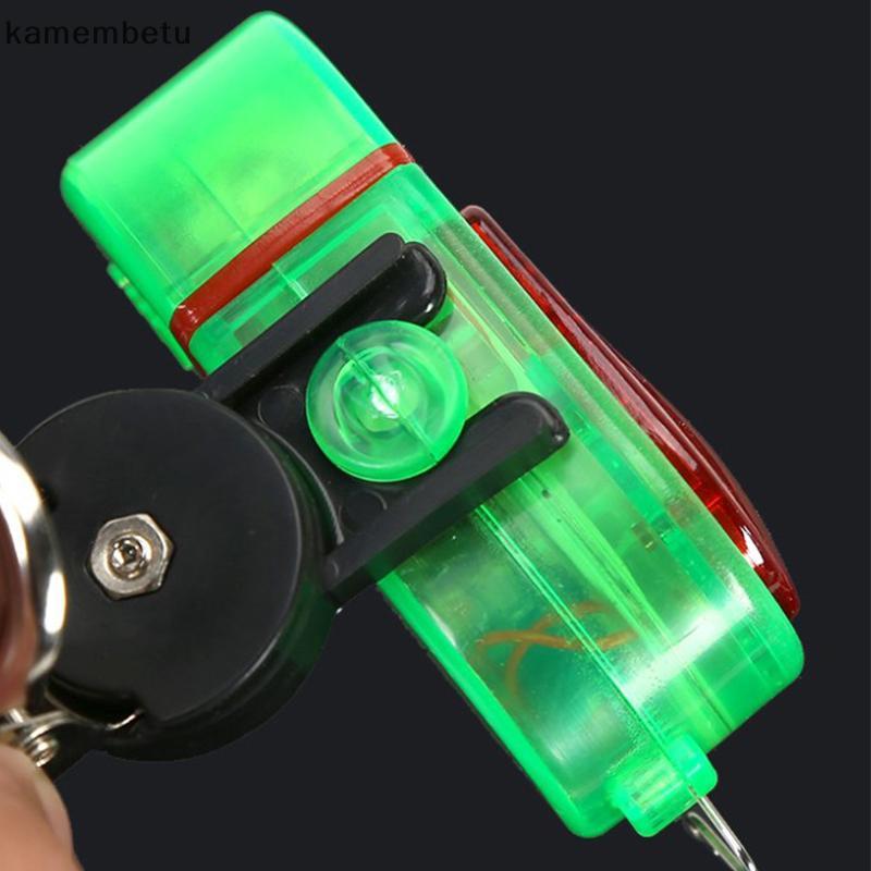 Kame Alarme De Pesca Elétrico Sino Acessórios Indicador Banda Sensibilidade Alerta Sonoro Mordida De Peixe Para Vara ka