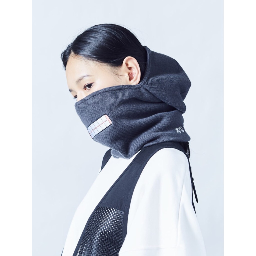 Kangol OkayFolding Balaclava Kangaroo Novo estilo máscara dobrável arnês boné frio boné de esqui
