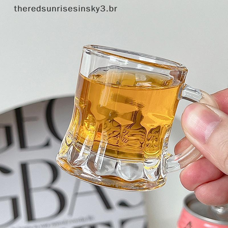 TSBR 50ml Mini Copos De Uísque De Cerveja Cristalina , Duráveis , Caneca De Café Fofa Saquê Coreano , Bar De Jantar .