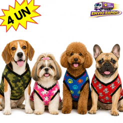 Kit 4 Roupinha N1 Para Cachorro Pequeno Porte Roupa Pet Frio